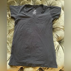 Get a Grip Black V neck T-shirt